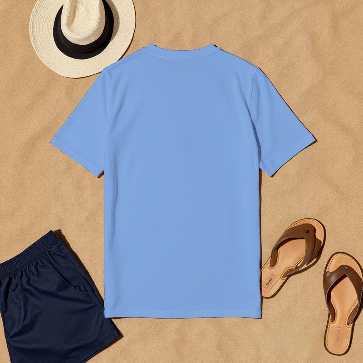 All-Over Print Men's O-Neck T-Shirt | 190GSM Cotton