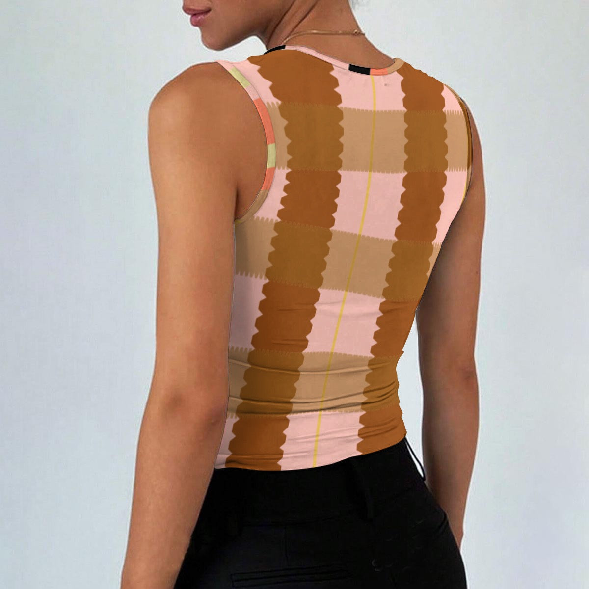 All-Over Print Women’s Sleeveless Square Neck Tank Top