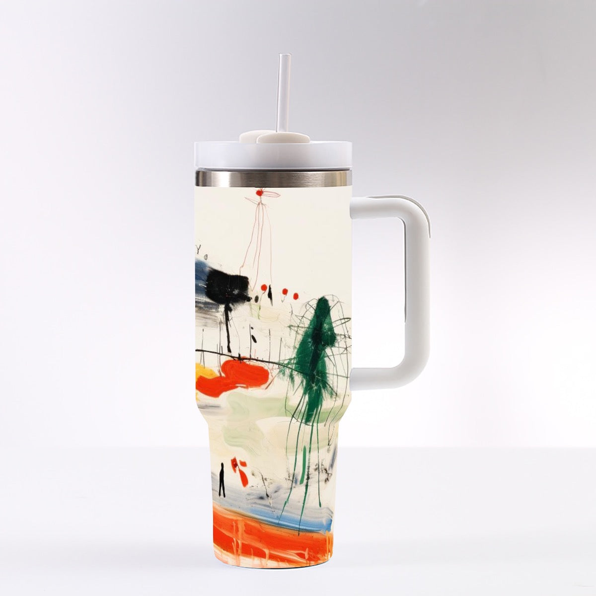 40 oz Tumbler With Handle