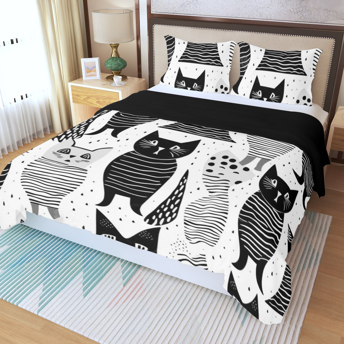 Three Piece Duvet Bedding Set
