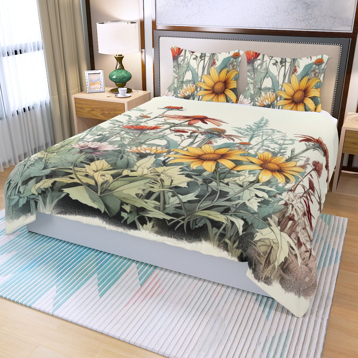 Three Piece Duvet Bedding Set