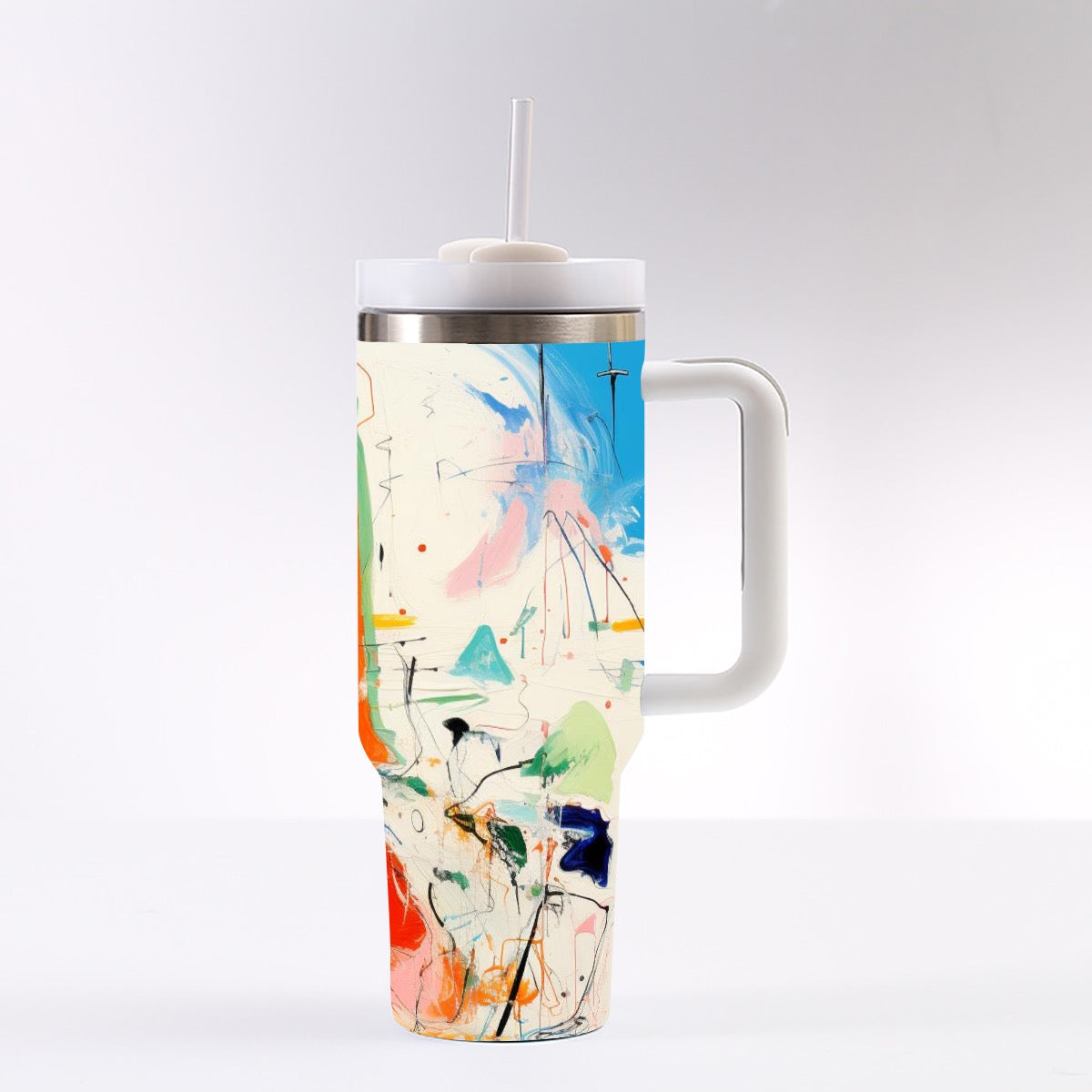 40 oz Tumbler With Handle