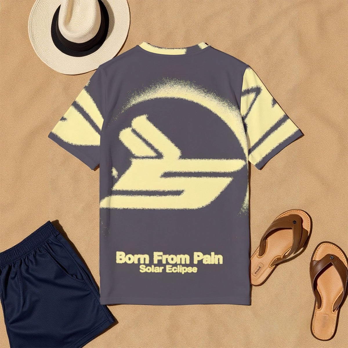 All-Over Print Men's O-Neck T-Shirt | 190GSM Cotton