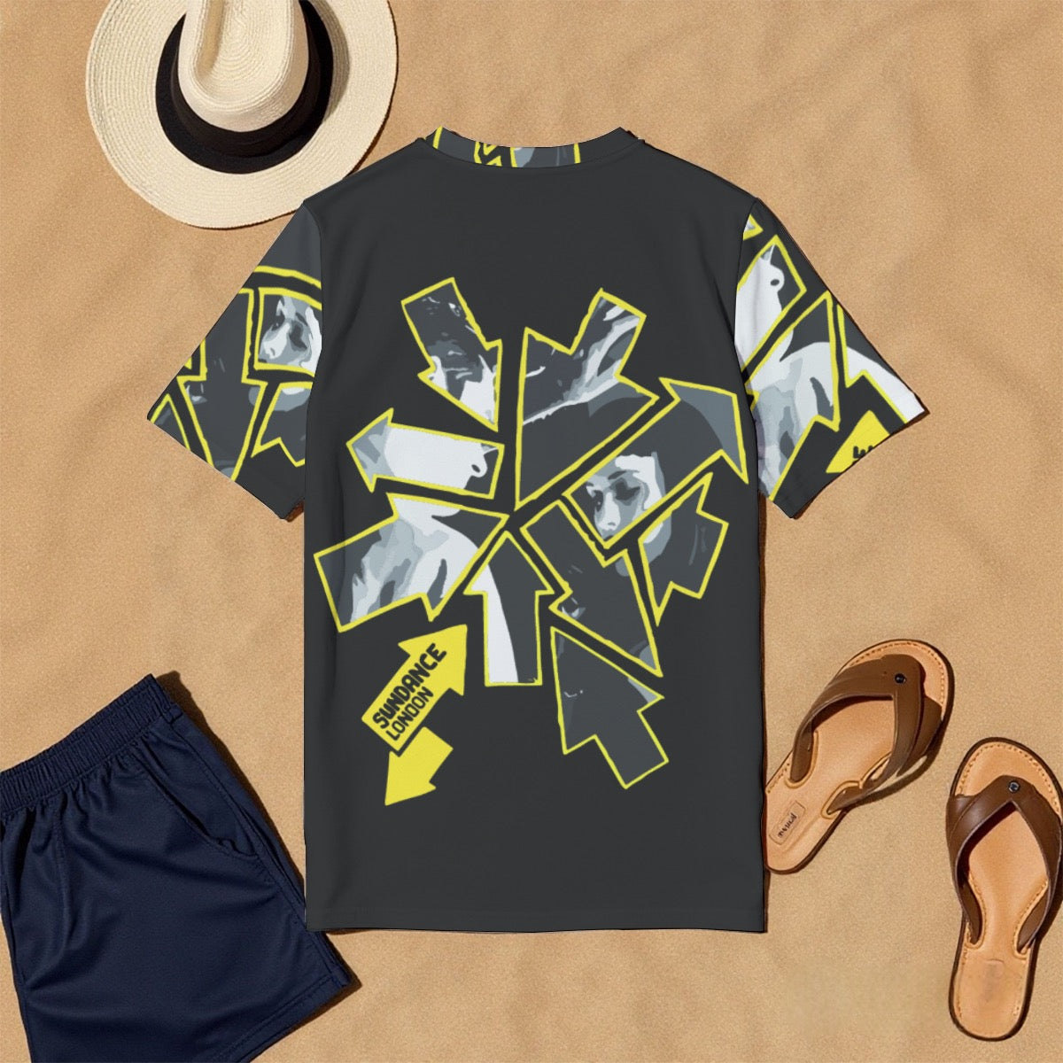 All-Over Print Men's O-Neck T-Shirt | 190GSM Cotton