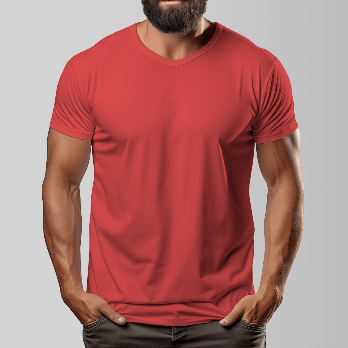 Unisex O-neck Short Sleeve T-shirt | 180GSM Cotton (DTF)