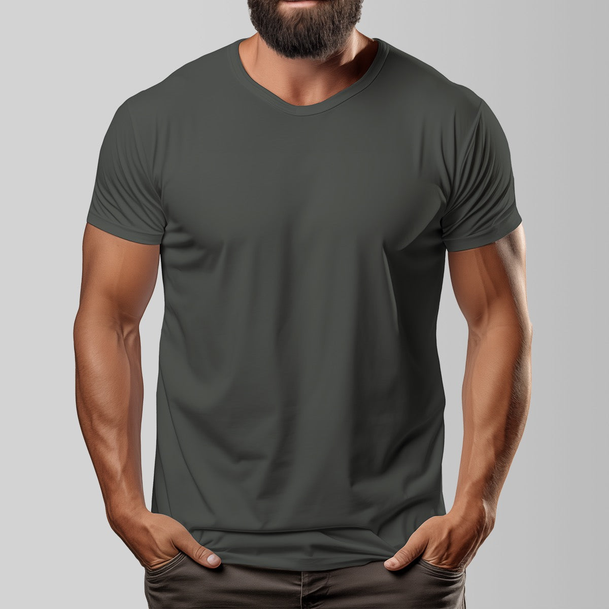 Unisex O-neck Short Sleeve T-shirt | 180GSM Cotton (DTF)