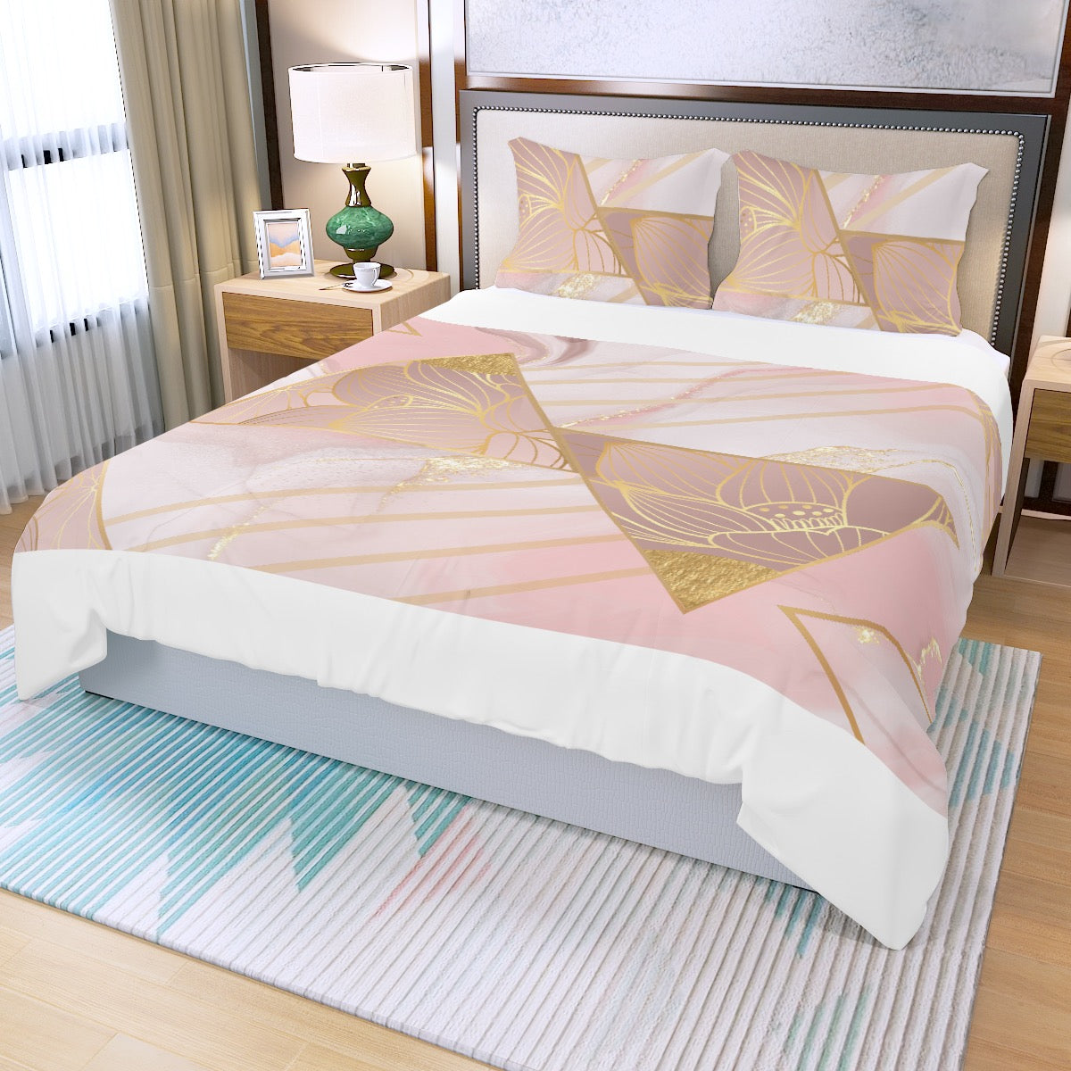 Three Piece Duvet Bedding Set