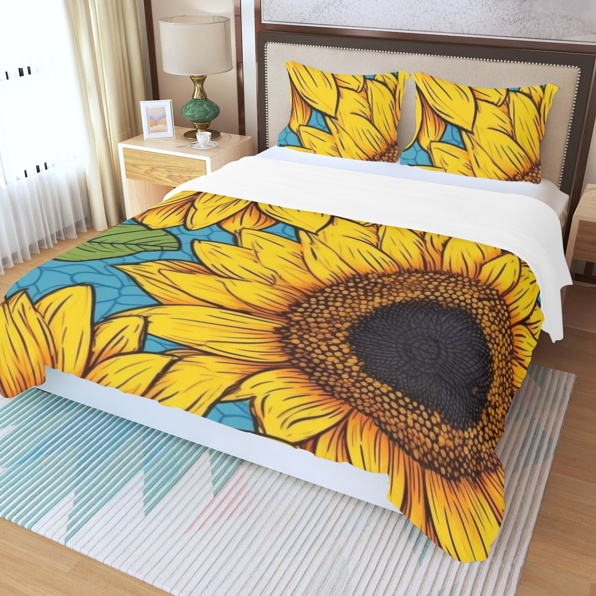 Three Piece Duvet Bedding Set