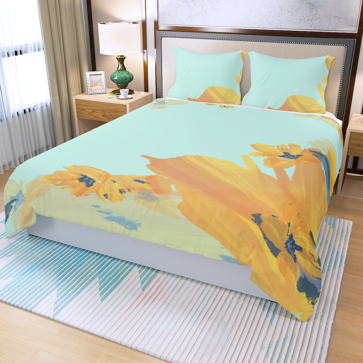 Three Piece Duvet Bedding Set