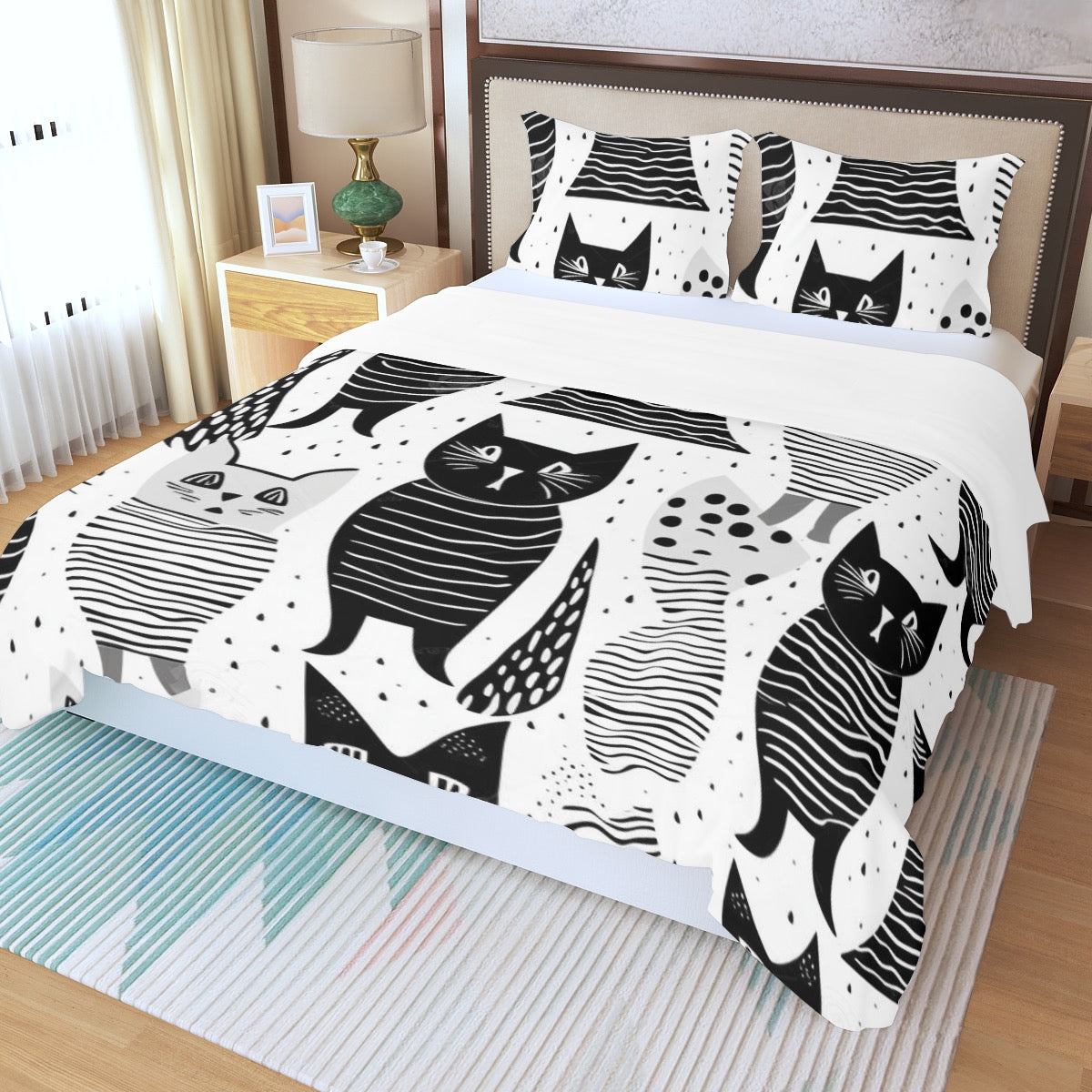 Three Piece Duvet Bedding Set