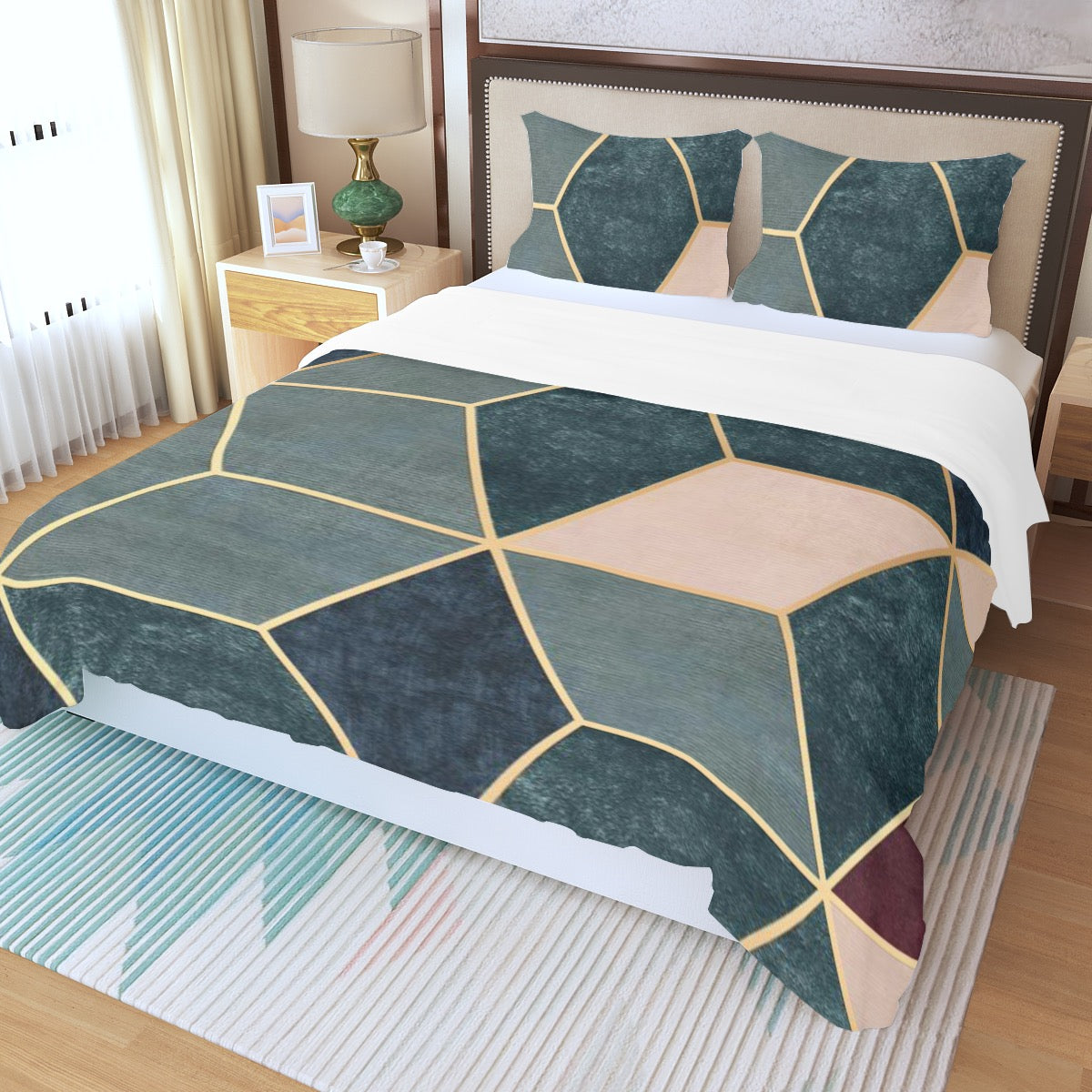 Three Piece Duvet Bedding Set