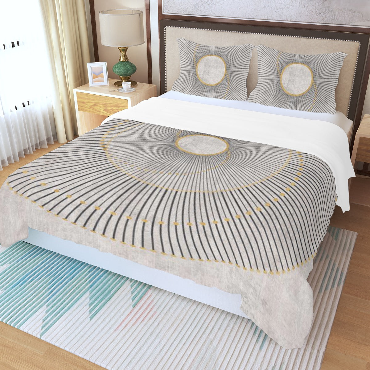 Three Piece Duvet Bedding Set