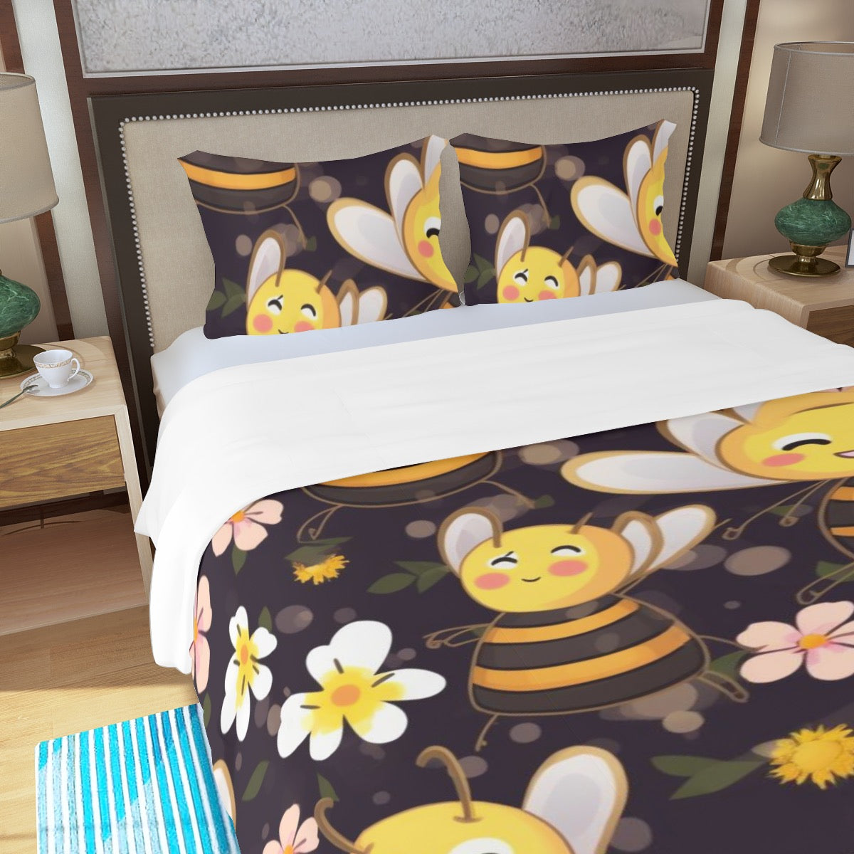 Three Piece Duvet Bedding Set