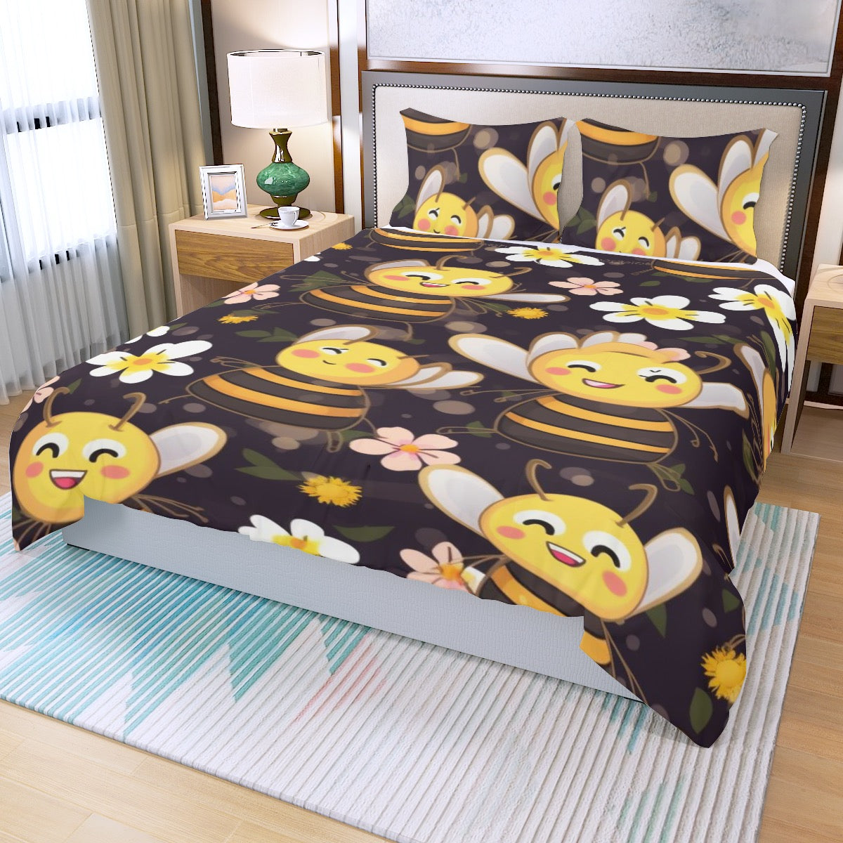 Three Piece Duvet Bedding Set