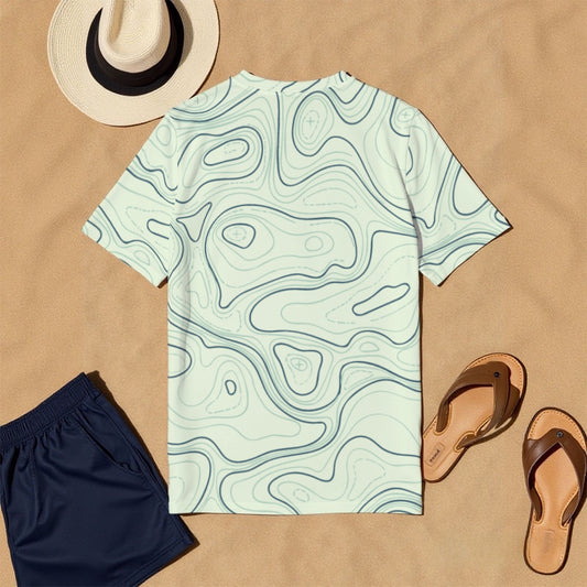 All-Over Print Men's O-Neck T-Shirt | 190GSM Cotton