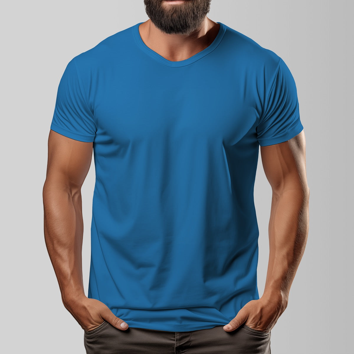 Unisex O-neck Short Sleeve T-shirt | 180GSM Cotton (DTF)