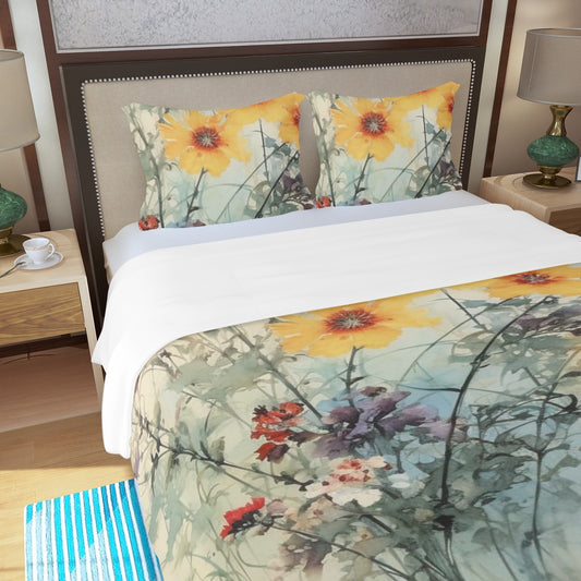 Three Piece Duvet Bedding Set