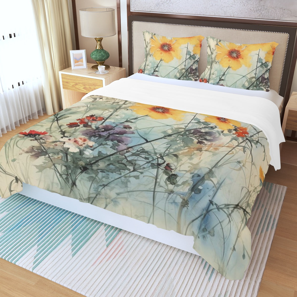Three Piece Duvet Bedding Set