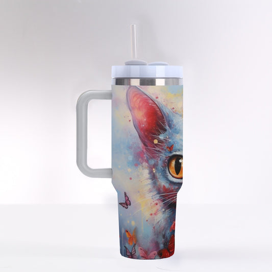 40 oz Tumbler With Handle