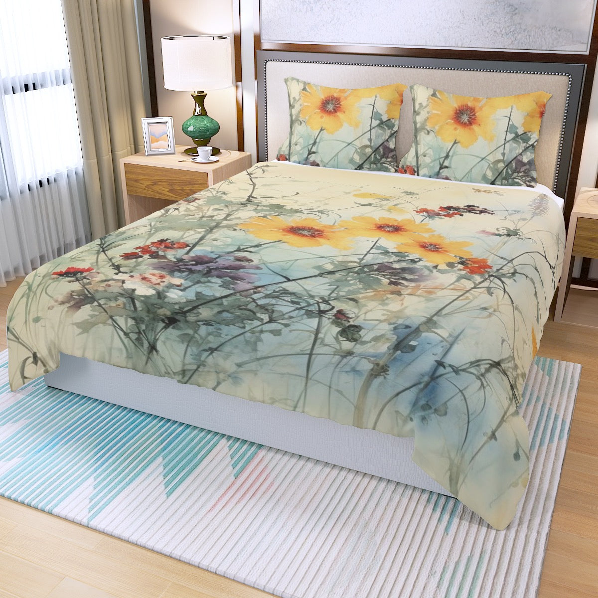 Three Piece Duvet Bedding Set