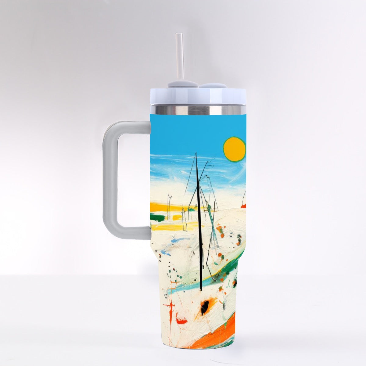 40 oz Tumbler With Handle