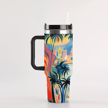 40 oz Tumbler With Handle