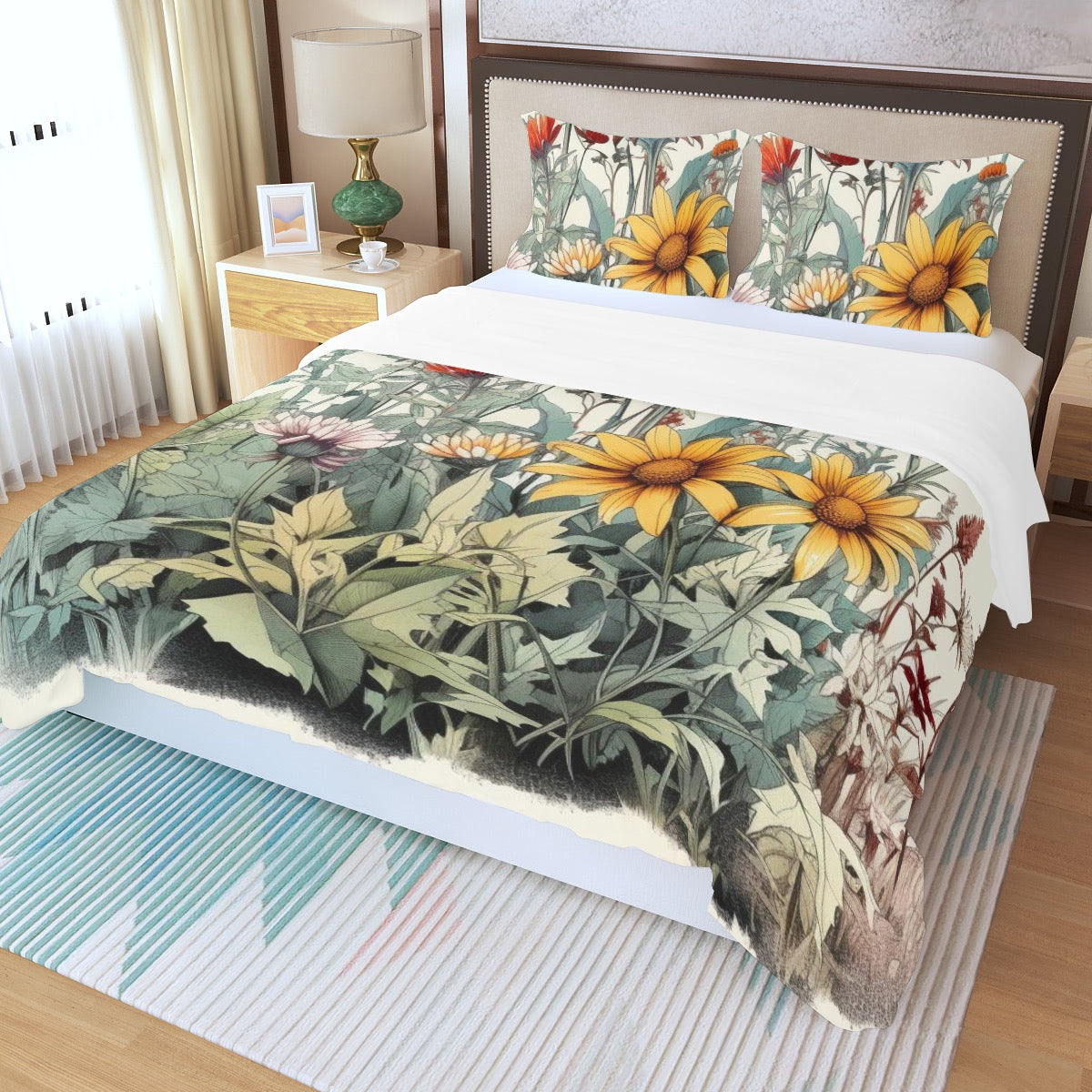 Three Piece Duvet Bedding Set