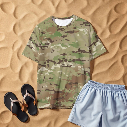 All-Over Print Men's O-Neck T-Shirt | 190GSM Cotton