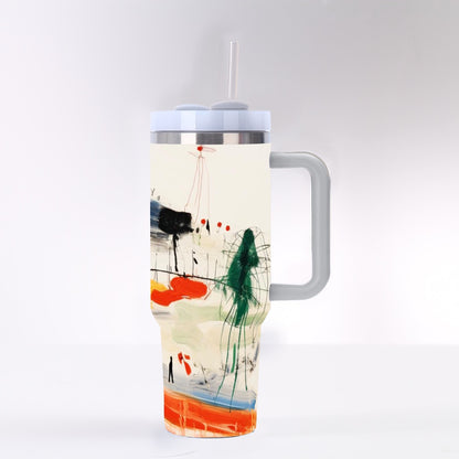 40 oz Tumbler With Handle