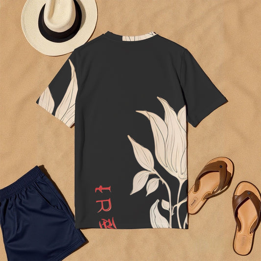All-Over Print Men's O-Neck T-Shirt | 190GSM Cotton