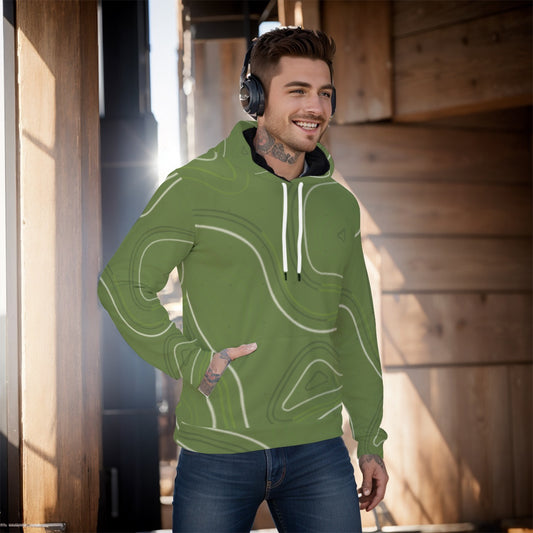 All-Over Print Men's Pullover Hoodie