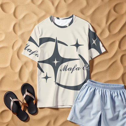 All-Over Print Men's O-Neck T-Shirt | 190GSM Cotton