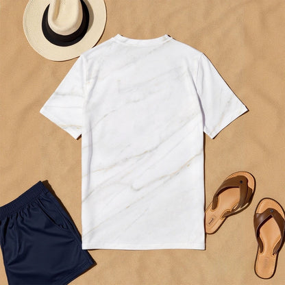 All-Over Print Men's O-Neck T-Shirt | 190GSM Cotton