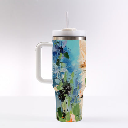 40 oz Tumbler With Handle