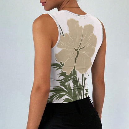 All-Over Print Women’s Sleeveless Square Neck Tank Top