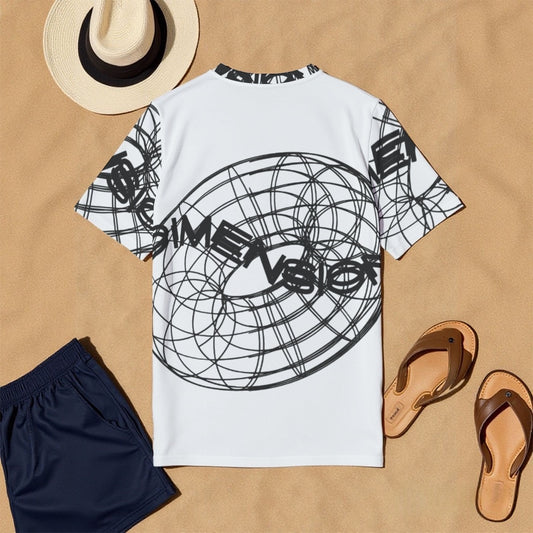 All-Over Print Men's O-Neck T-Shirt | 190GSM Cotton