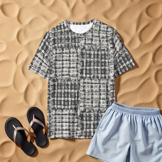 All-Over Print Men's O-Neck T-Shirt | 190GSM Cotton