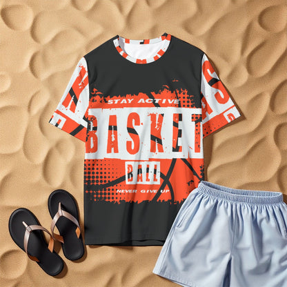 All-Over Print Men's O-Neck T-Shirt | 190GSM Cotton