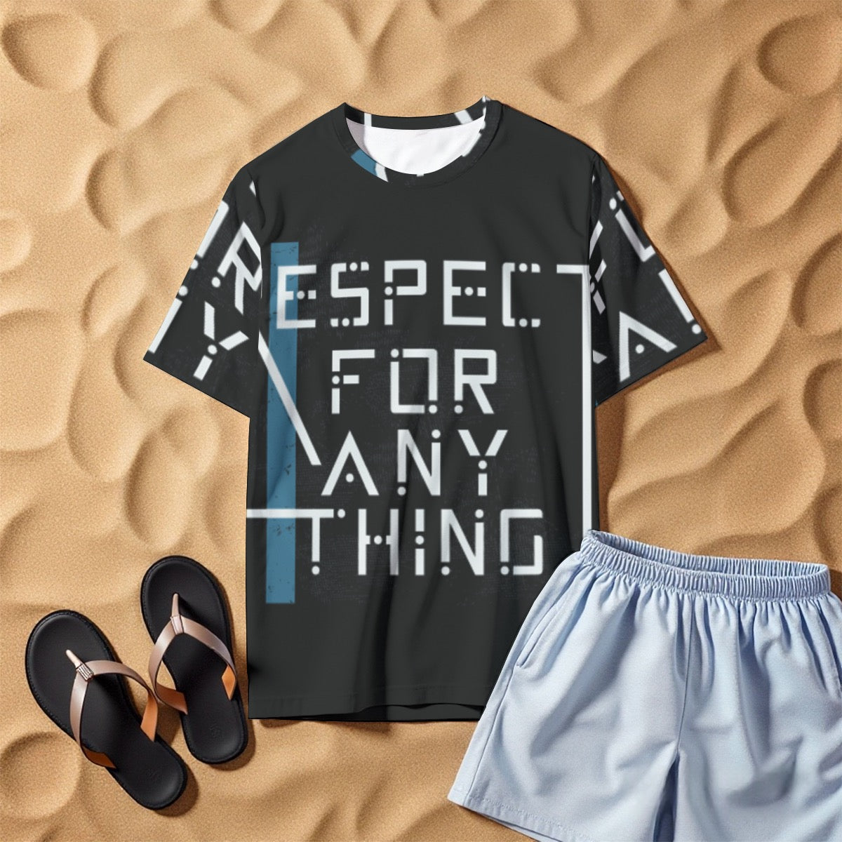 All-Over Print Men's O-Neck T-Shirt | 190GSM Cotton