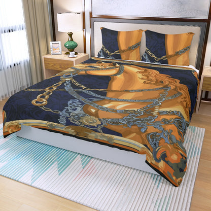 Three Piece Duvet Bedding Set