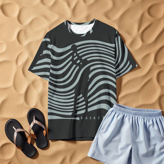 All-Over Print Men's O-Neck T-Shirt | 190GSM Cotton