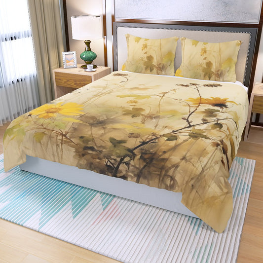 Three Piece Duvet Bedding Set