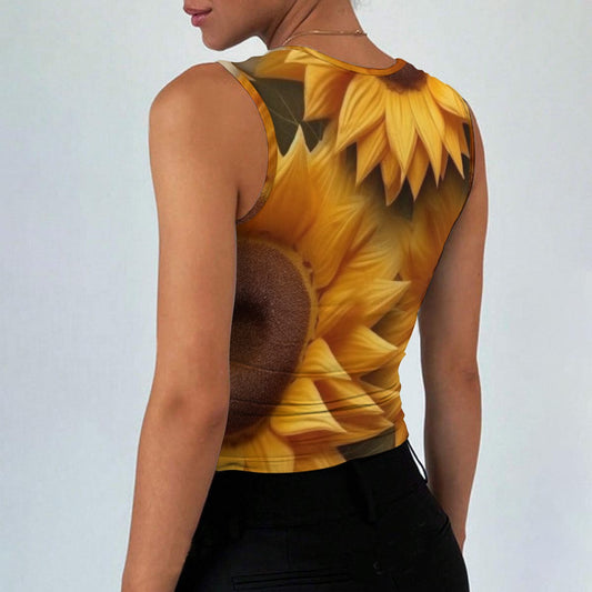All-Over Print Women’s Sleeveless Square Neck Tank Top