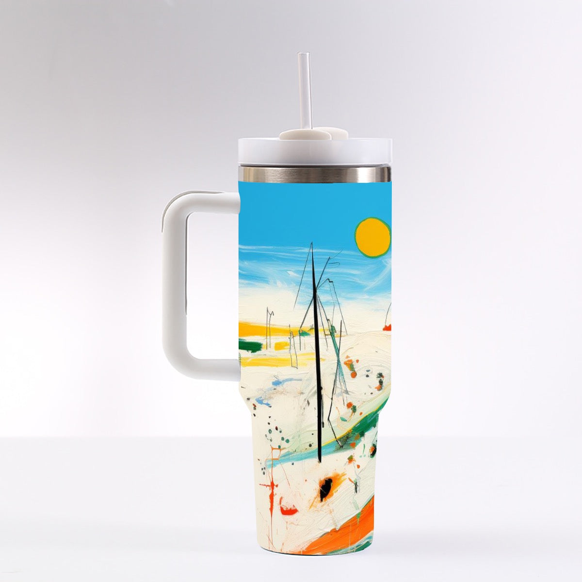 40 oz Tumbler With Handle
