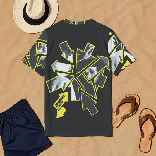 All-Over Print Men's O-Neck T-Shirt | 190GSM Cotton