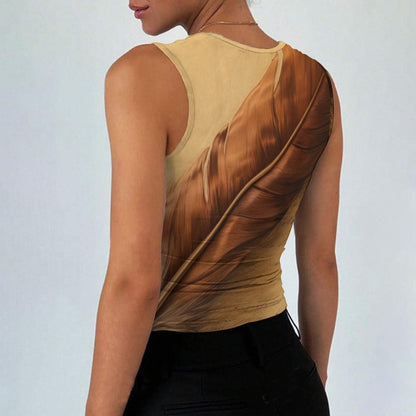 All-Over Print Women’s Sleeveless Square Neck Tank Top