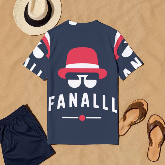 All-Over Print Men's O-Neck T-Shirt | 190GSM Cotton