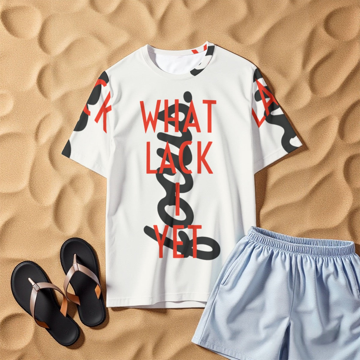 All-Over Print Men's O-Neck T-Shirt | 190GSM Cotton