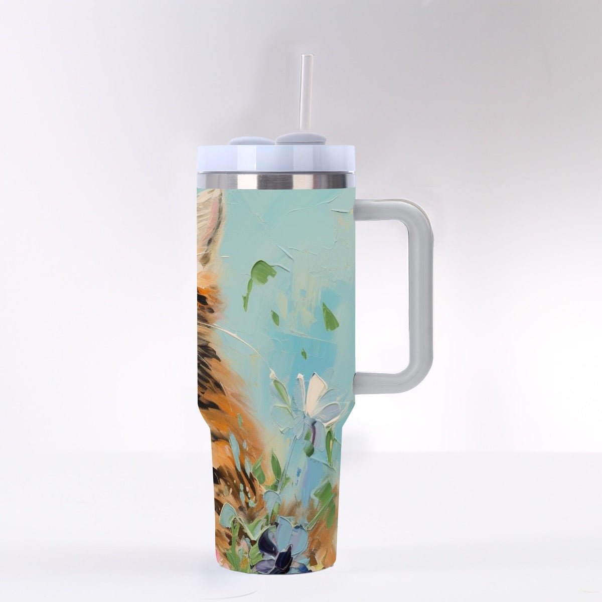 40 oz Tumbler With Handle