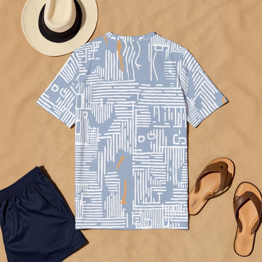 All-Over Print Men's O-Neck T-Shirt | 190GSM Cotton